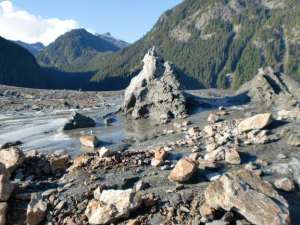 silt castle Baird Glacier