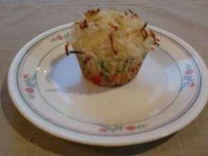 coconut lime muffin