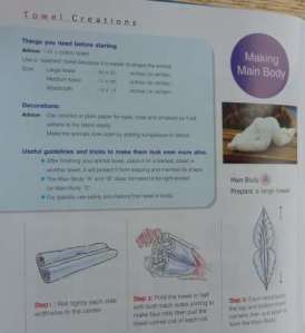 body A body type A towel folding instructions