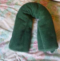 making body A 3 towel animal folding