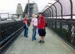 hiking the harbour bridge