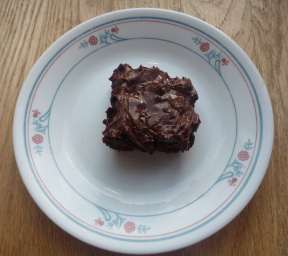 frosted brownie