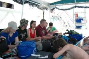 no view through the luggage