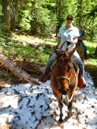 trail to Entiat Glacier