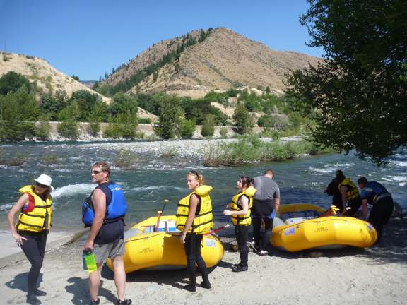river rafting with Alpine Adventures