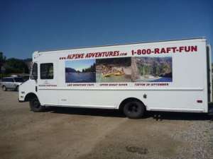 Alpine Adventures truck