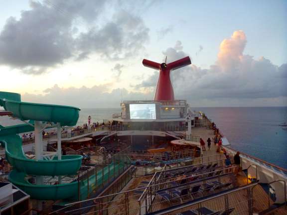 lido deck Carnival Liberty
