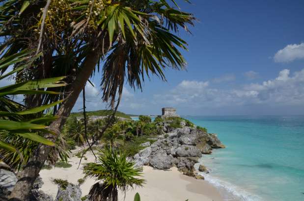 Beach at Tulum, Mexico