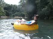 free floating after cave tubing