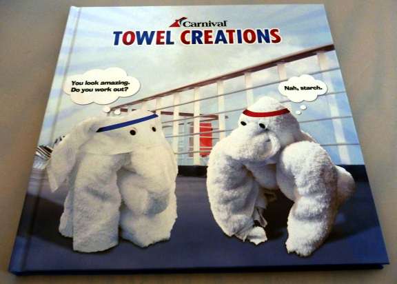 Carnival's new book towel folding book