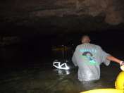 cave tubing guide in Belize