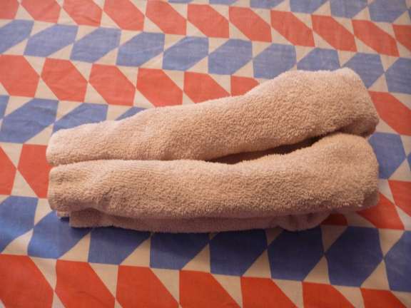 how to fold a towel gorilla
