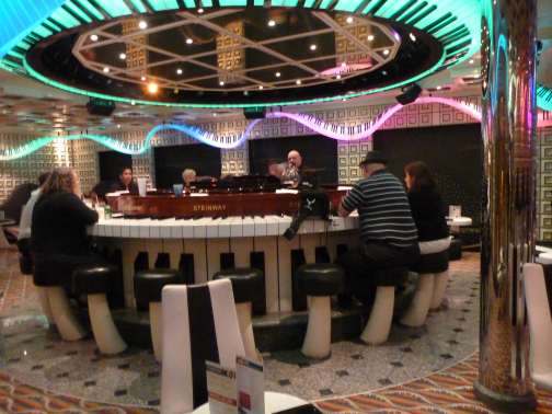 piano man bar Carnival Liberty Nightlife