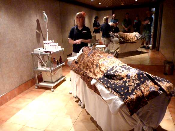spa spa on Carnival Liberty