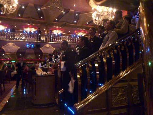 waitstaff carnival liberty main dining room