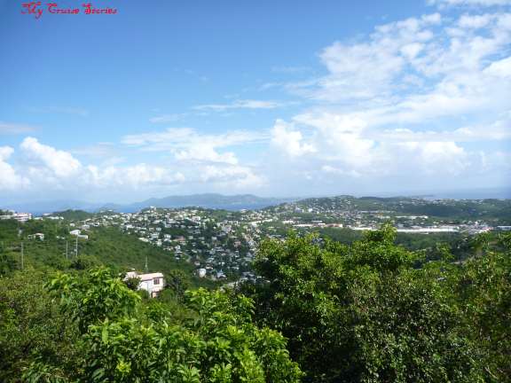 ST Bus local homes view on random bus tour