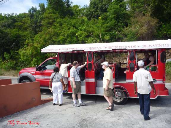ST Bus bus tour of St Thomas USVI
