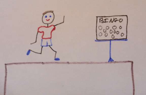 Justin makes his own fun