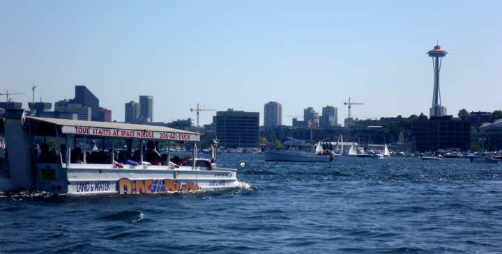 Ride the Duck amphibious vehicle