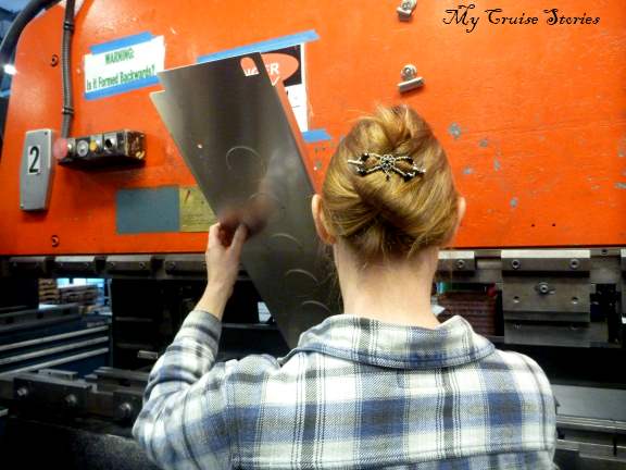 bending sheet metal on a press brake
