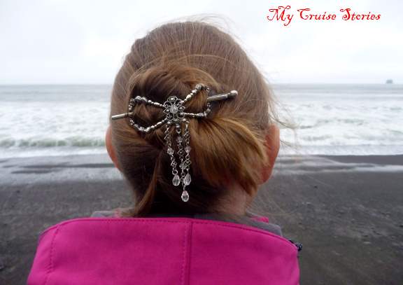 Lilla Rose flexi clip, princess tiara dangle