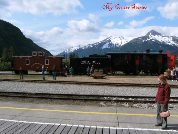 trains in Skagway Skagway trains