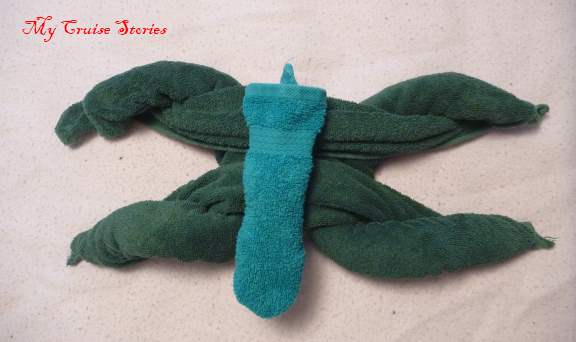 making a towel turtle