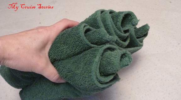 how to make a towel turtle