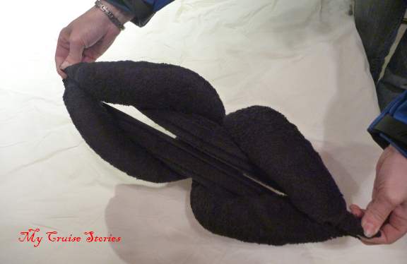 Dog body3 how to make the standard towel animal body