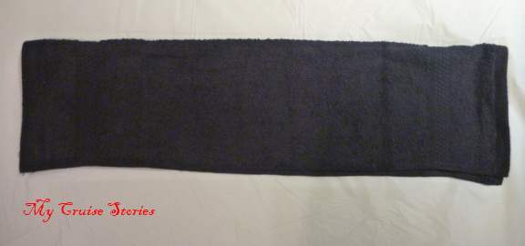 how to fold a towel dog head from a hand towel