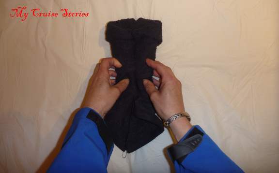 Dog head9 making towel animals