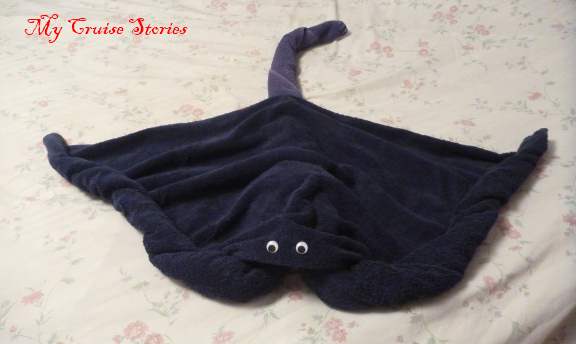 stingray towel animal