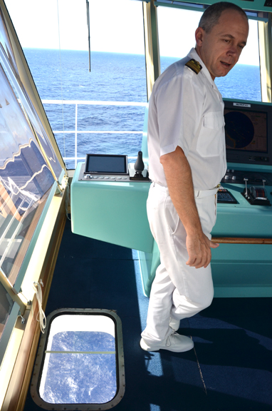 Captain of the Carnival Liberty