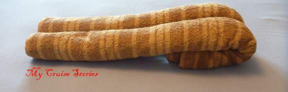 making a towel stingray