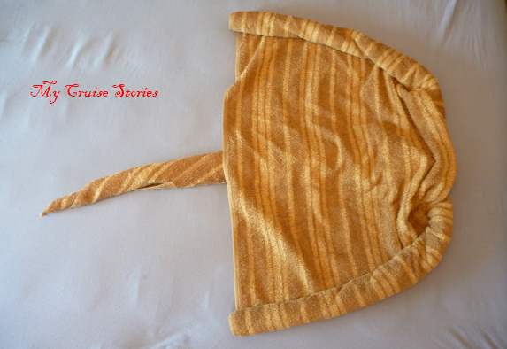 assembling a towel stingray
