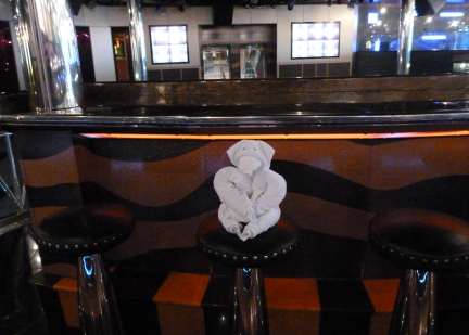 cruise ship towel bear