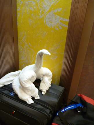 how to fold cruise ship towel animals