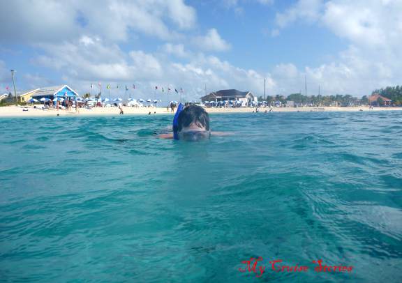 snorkeling on Grand Turk