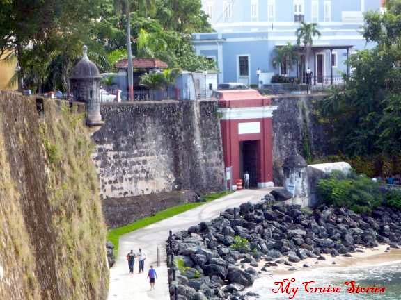 San Juan Gate red gate in San Juan Puerto Rico