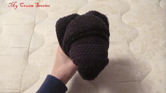 bear head 9 towel origami