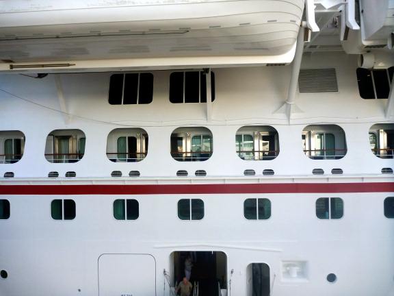 cove balconies on Carnival Breeze