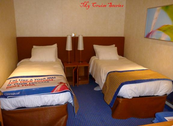 Carnival Breeze cruise ship stateroom