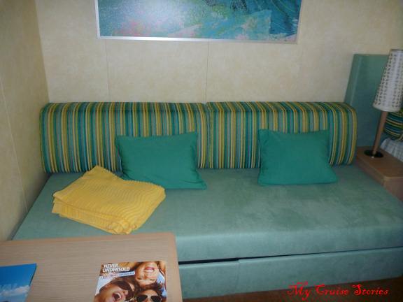 spa room on Carnival Breeze