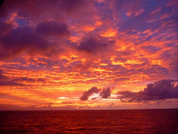 sunrise over North Atlantic 3 sunrise over the north atlantic ocean