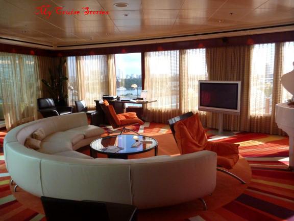 biggest suite on Norwegian Pearl