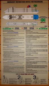 how to get to the muster station