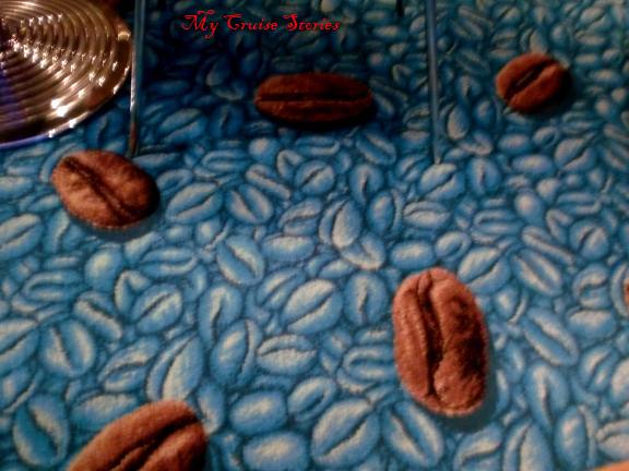coffee beans on the carpet - no they are the carpet