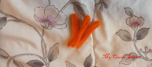 making feet for towel birds