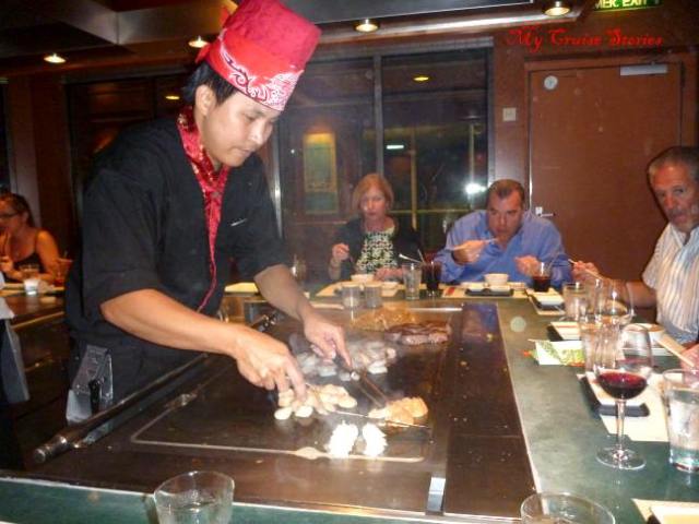 Teppanyaki chef