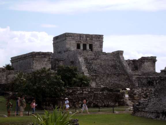 Mayan temple at Tulum